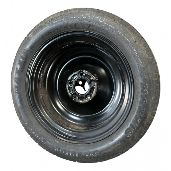 Estepe Fino Ford Focus Pneu 125 80 Aro 16 Original Preto