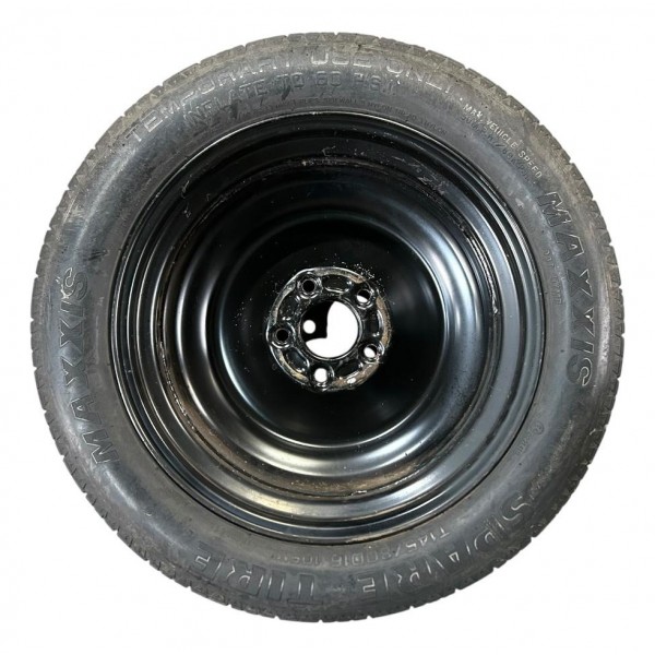 Estepe Fino Ford Focus Pneu 125 80 Aro 16 Original Preto