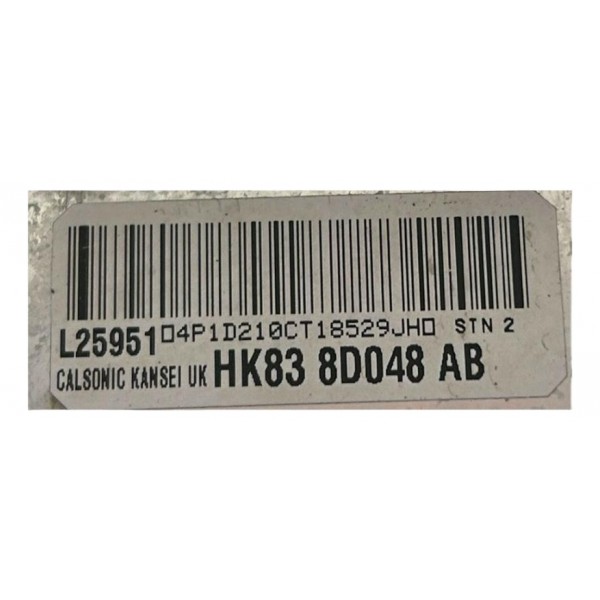 Radiador Intercooler Land Rover Range Rover Velar 2015 2018