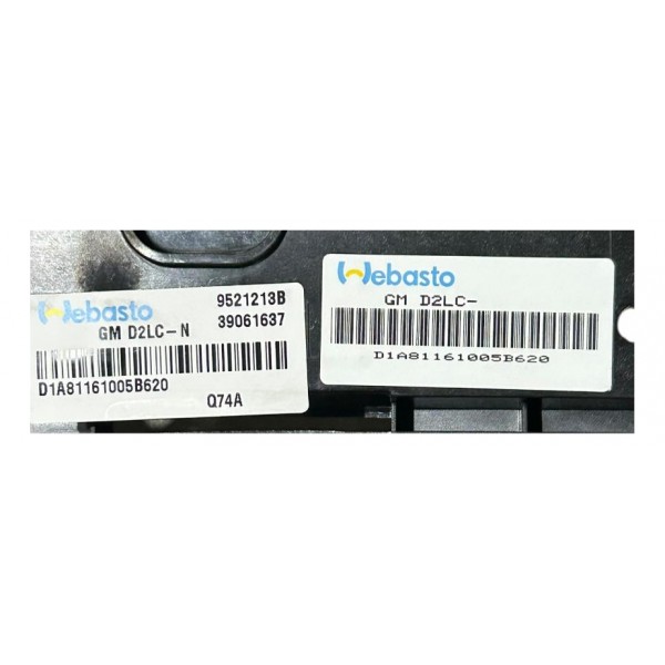 Moldura Estrutura Teto Solar Gm Cruze Hatch 2017 Original Preto