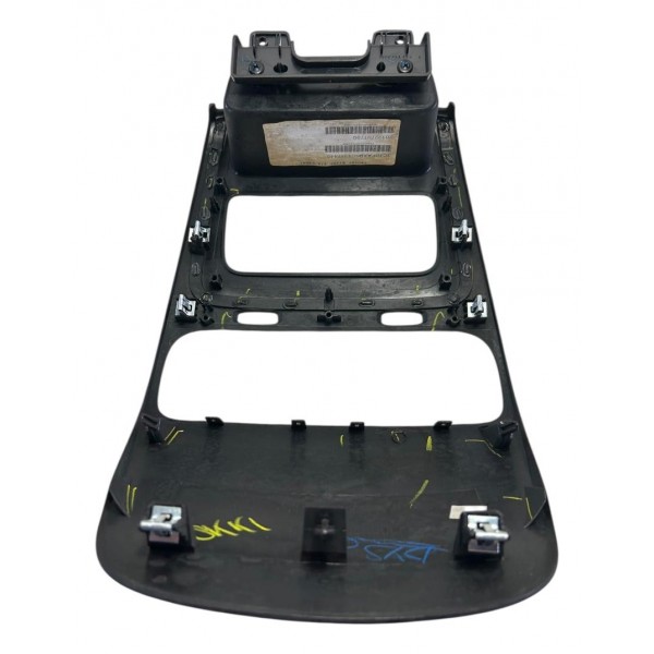 Moldura Central Multimídia Fiat Freemont 2012 Original Cinza-escuro