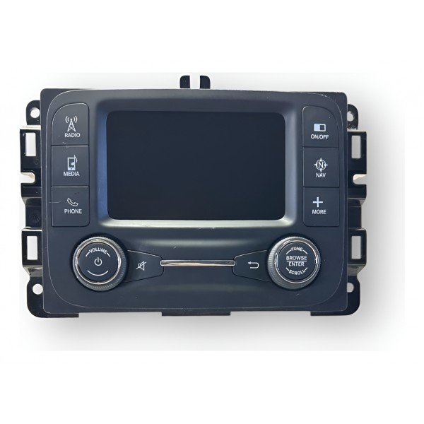 Central Multimídia Jeep Toro 2016 2021 Original 01002443210 Preto