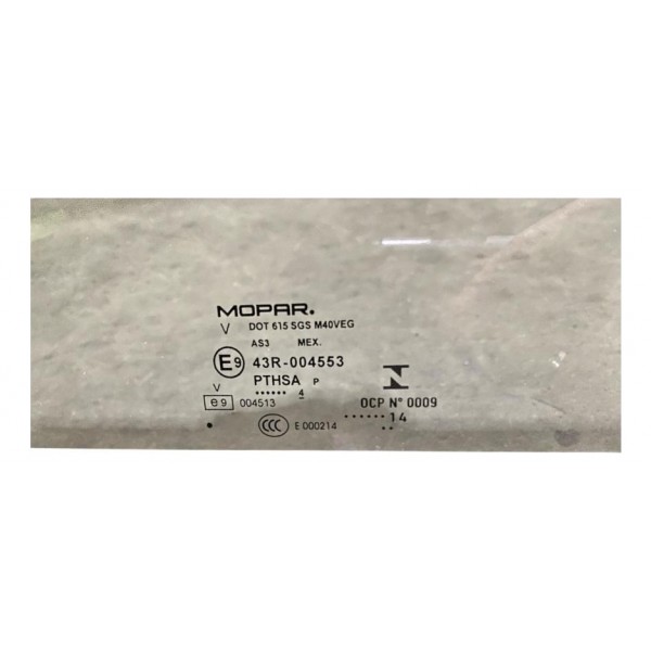 Vidro Teto Solar Dodge Journey Fiat Freemont 2015 Original Preto