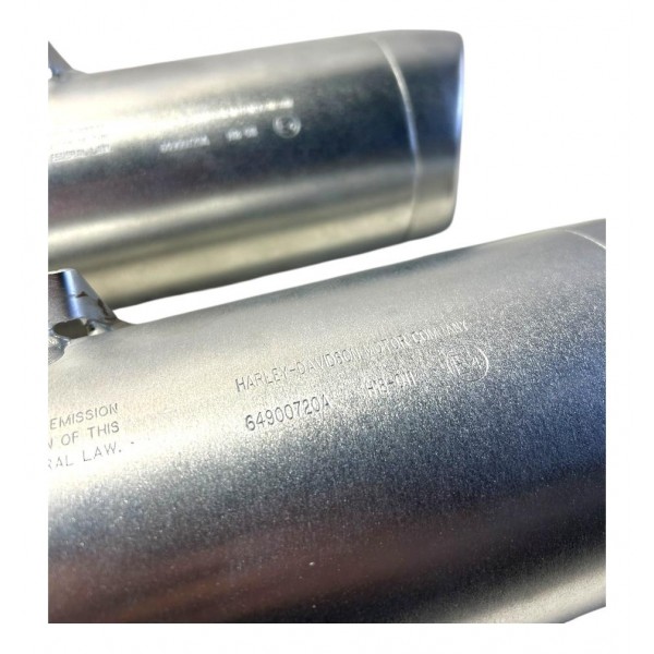 Par Escapamento Harley Davidson Fat Bob 2018 64900720a