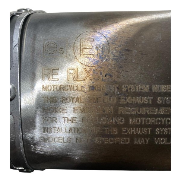 Ponteira Escapamento Royal Enfield Himalayan Scram 411