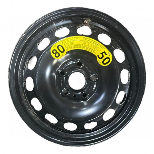 Roda Estepe Avulsa Vw Tiguan Passat Aro16 5x115 Original Preto