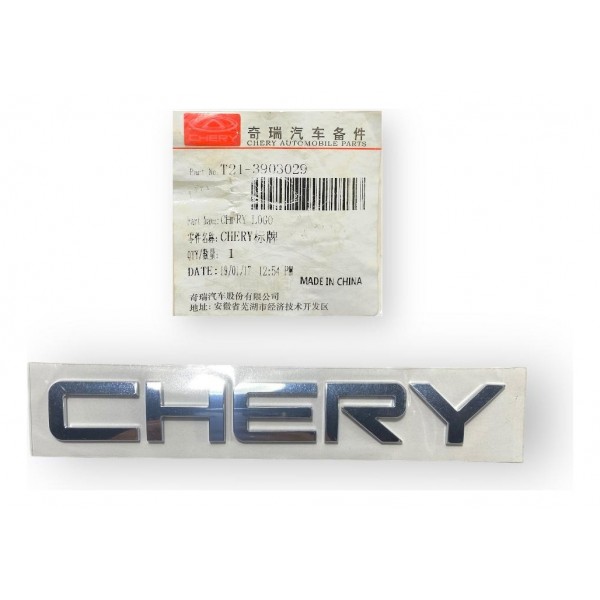 Emblema Chery Tiggo 4 2017 Original Prateado