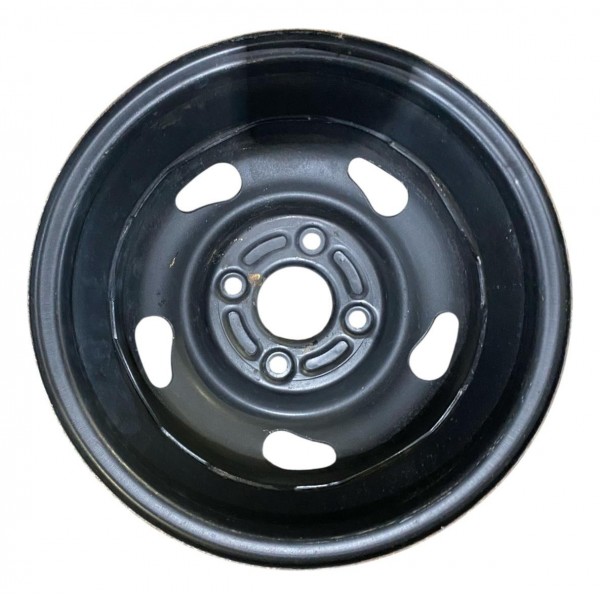 Roda Ferro Aro 13 Ford Ka Fiesta 2009 Original Preto