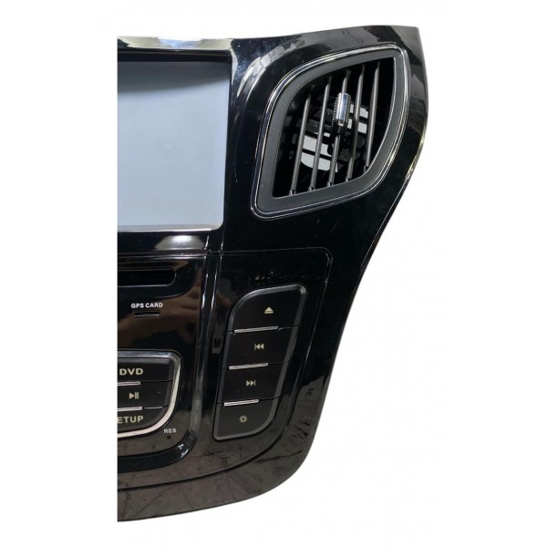 Central Painel Multimidia Jac J6 2.0 2013 Original Preto