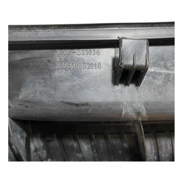 Grade Churrasqueira Jac J6 2011 2012 2013 Original Esquerda Preto Fosco