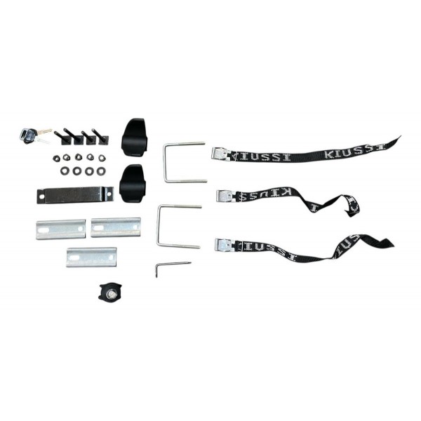 Suporte Bike Transbike Kiussi Tonale C/ Trava Antifurto Orig Prateado