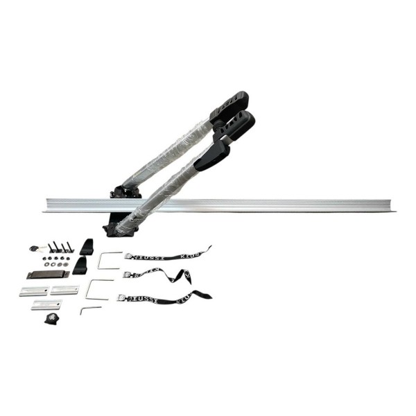 Suporte Bike Transbike Kiussi Tonale C/ Trava Antifurto Orig Prateado