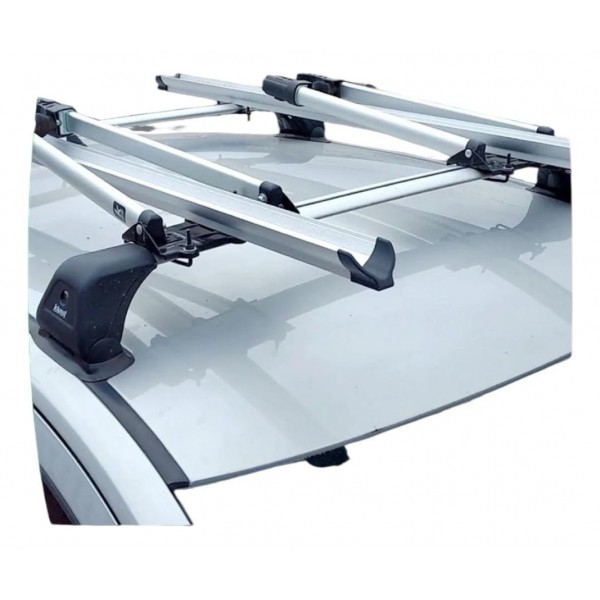 Suporte Bike Transbike Kiussi Tonale C/ Trava Antifurto Orig Prateado