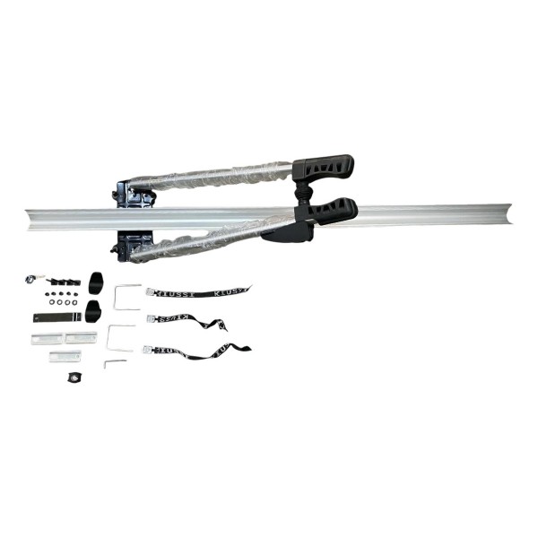 Suporte Bike Transbike Kiussi Tonale C/ Trava Antifurto Orig Prateado