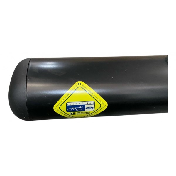 Kit Estribo Tubular Oval Ranger 2012 Cabine Simples Original Preto