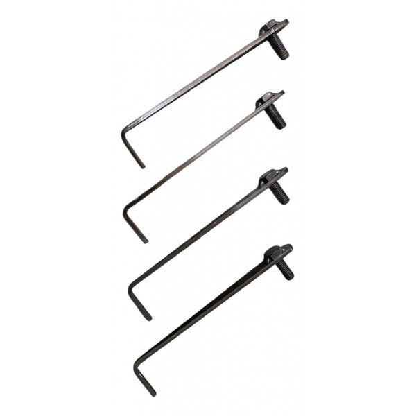 Kit Estribo Tubular Oval Ranger 2012 Cabine Simples Original Preto