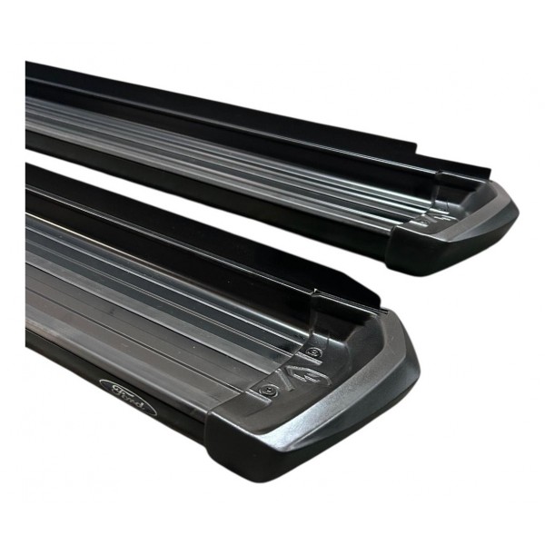 Estribo Lateral Ford Ranger 2013 A 2023 Cabine Dupla Keko Preto