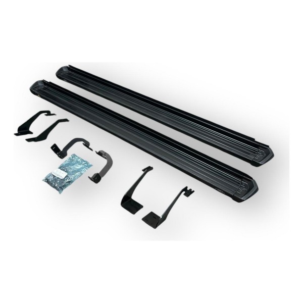 Estribo Lateral Ford Ranger 2013 A 2023 Cabine Dupla Keko Preto