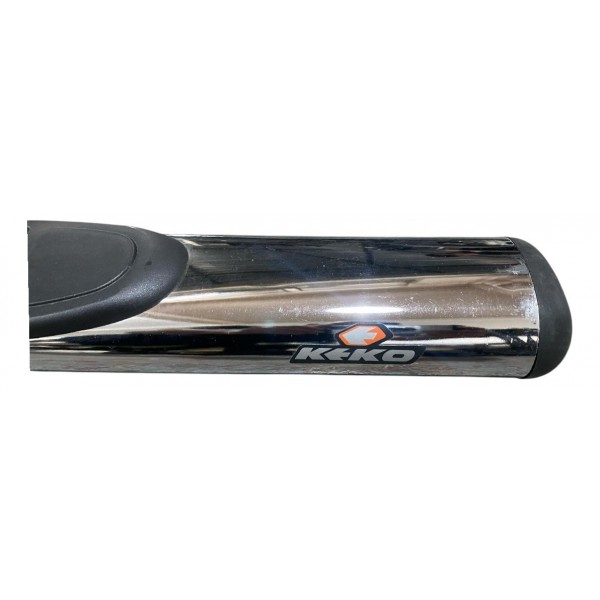 Estribo Oval Ford Ranger Cabine Dupla 2013 2023 Keko Origina Cromado