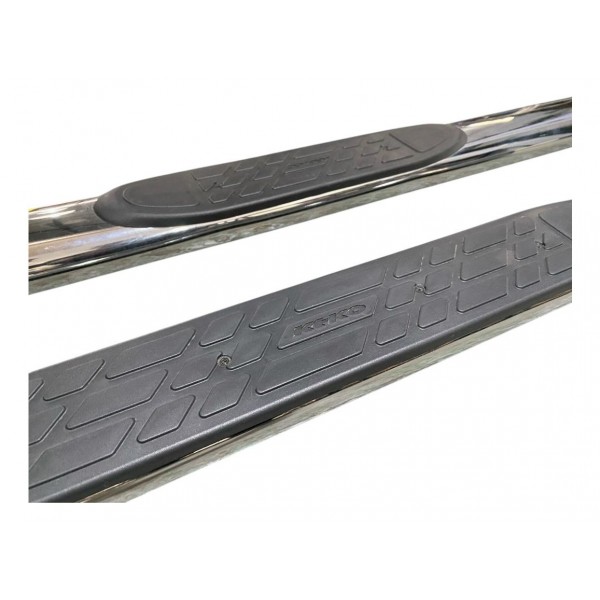 Estribo Oval Ford Ranger Cabine Dupla 2013 A 2023 Keko Cromado