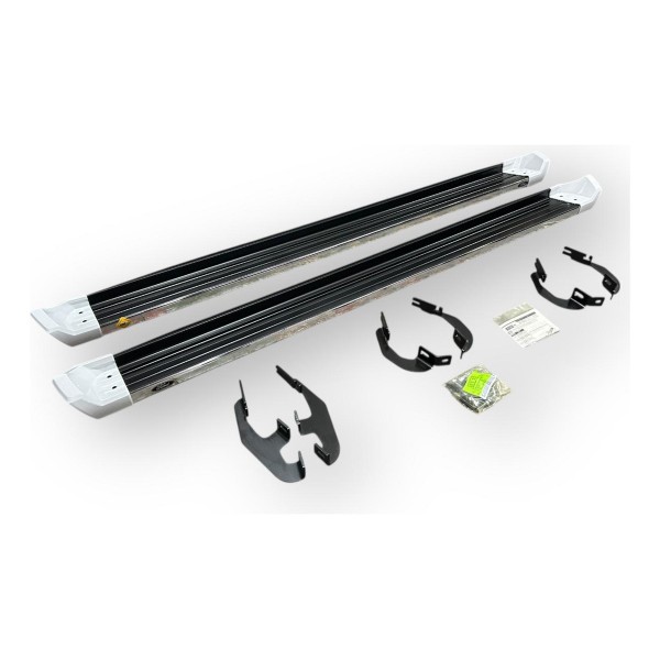 Estribo Lateral Ford Ranger 2013 A 2024 Original Cromado Preto Branco