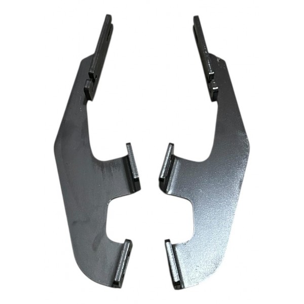 Estribo Lateral Ford Ranger 2013 A 2024 Original Cromado Preto Branco