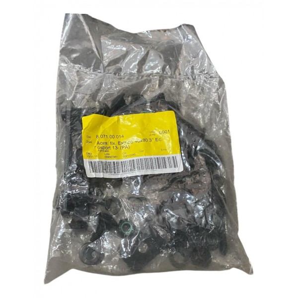 Estribo Lateral Completo Ford Ecosport 2013 A 2021  Original Cromado