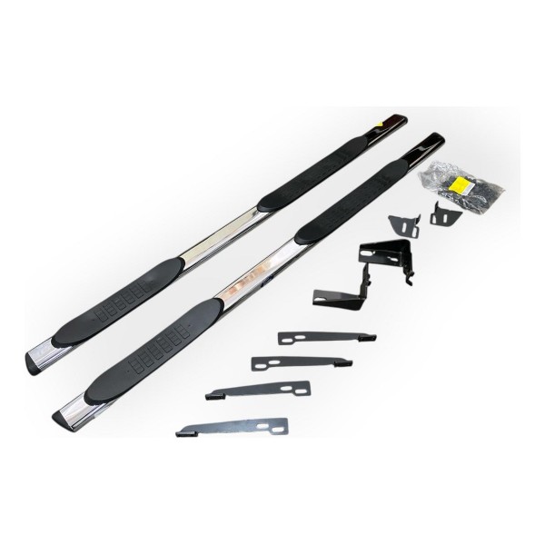 Estribo Lateral Completo Ford Ecosport 2013 A 2021  Original Cromado