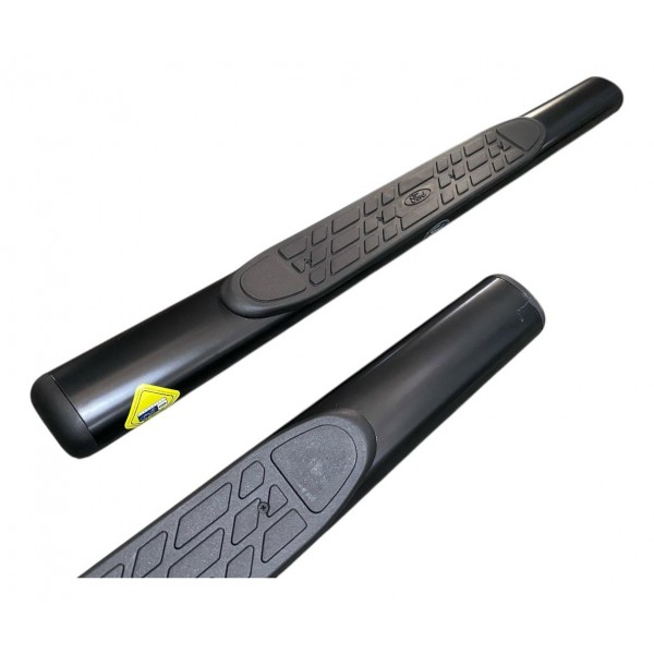 Kit Estribo Tubular Oval Original Ranger 2012 Cabine Simples Preto