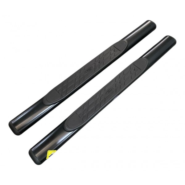 Kit Estribo Tubular Oval Original Ranger 2012 Cabine Simples Preto