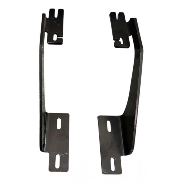 Estribo Lateral Ford Ranger 2013 A 24 2023 Cabine Dupla Keko Preto