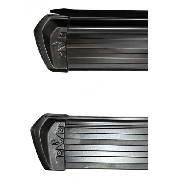 Estribo Lateral Ford Ranger 2013 A 24 2023 Cabine Dupla Keko Preto