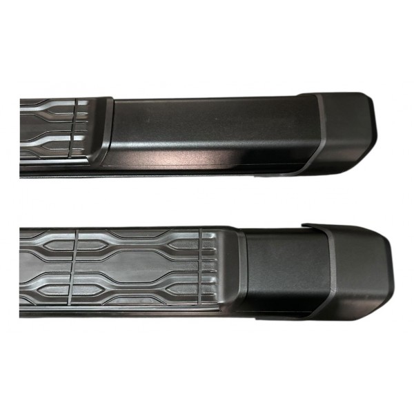 Estribo My Road Ford Ranger 2024 A 2026 Sem Peças Fixação Preto