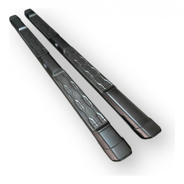 Estribo My Road Ford Ranger 2024 A 2026 Sem Peças Fixação Preto