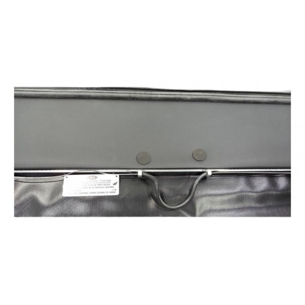 Capota Maritima 7,5 Pés Ford Nova Ranger 12/23 Cabine Simple Preto