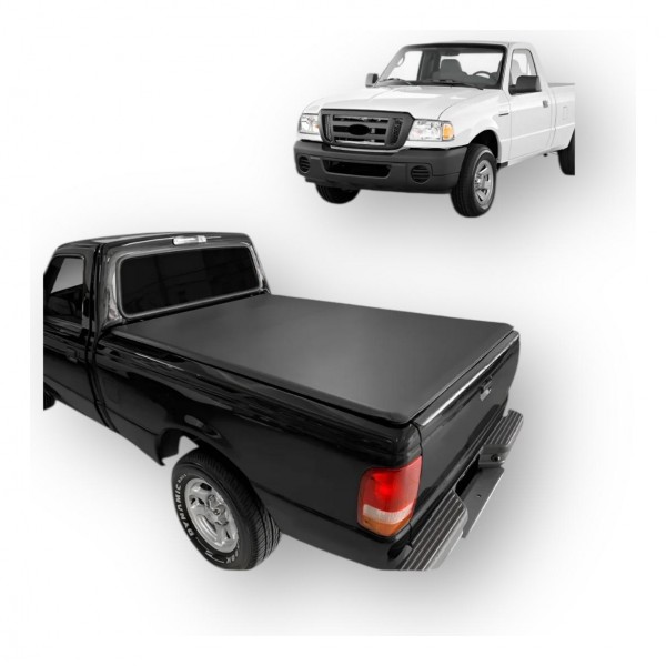 Capota Marítima Ford Ranger 2012 Flash Cover Roller Original Preto