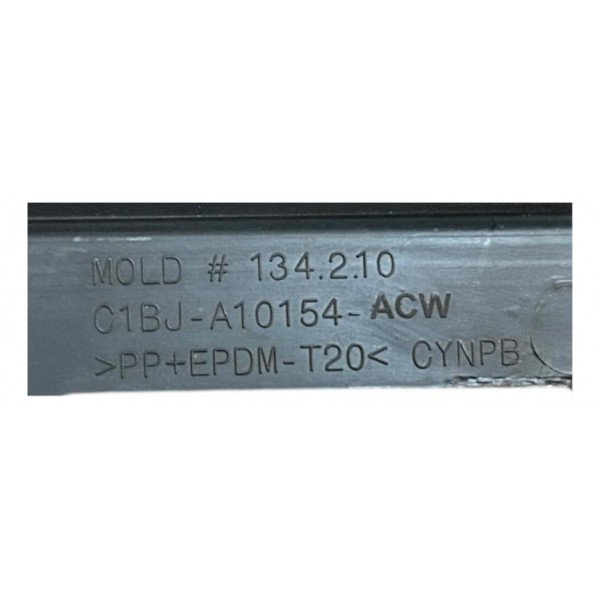 Spoiler Lateral Ford New Fiesta Sport Direito 2015 Original Preto