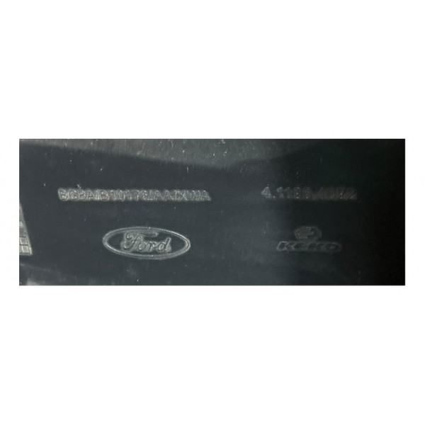 Spoiler Lateral Ka 2009 A 2013 Sem Tampas Sem Kit Fixação Preto