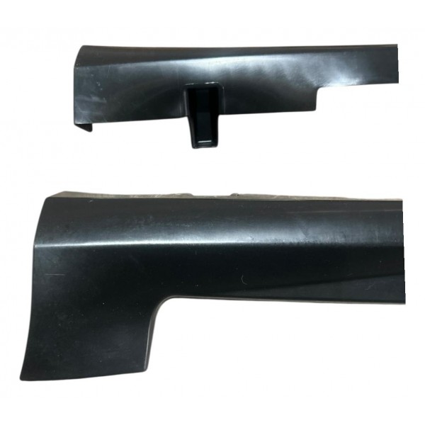 Spoiler Lateral Ka 2009 A 2013 Sem Tampas Sem Kit Fixação Preto