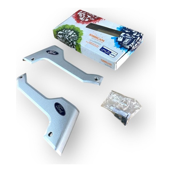 Capa Moldura Santo Antônio Ford Ranger 2013 Prata Original Prata