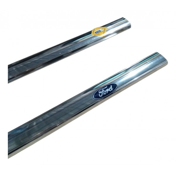 Kit Friso Estribo Lateral Ford Ecosport 2013 A 2017 Original Cromado