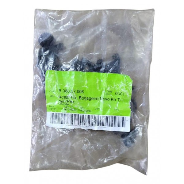 Bagageiro Teto Ford Ka Trail 2008 /2013 Sem Suporte Original Cinza Graffiti