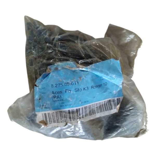 Estrutura Santo Antonio Ford Ranger 2013 A 2021 Original Cromado Com Preto