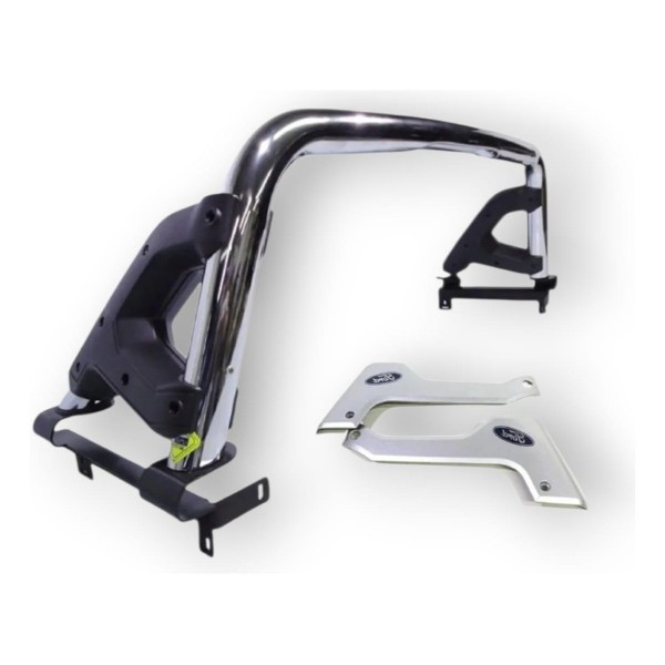 Estrutura Santo Antonio Ford Ranger 2013 A 2021 Original Cromado Com Preto