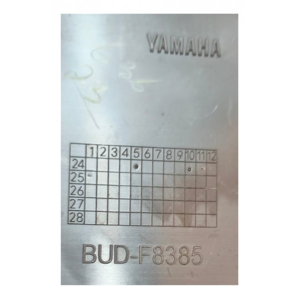 Carenagem Inferior Motor Yamaha Xmax 250 2025 Original Cinza-escuro