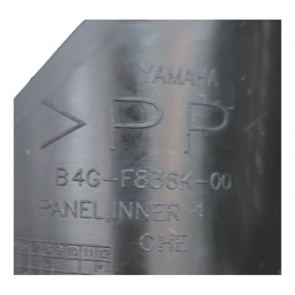 Carenagem Painel Interno Esquerdo Fz 25 Fazer 250 2018 A 24 Cinza-escuro