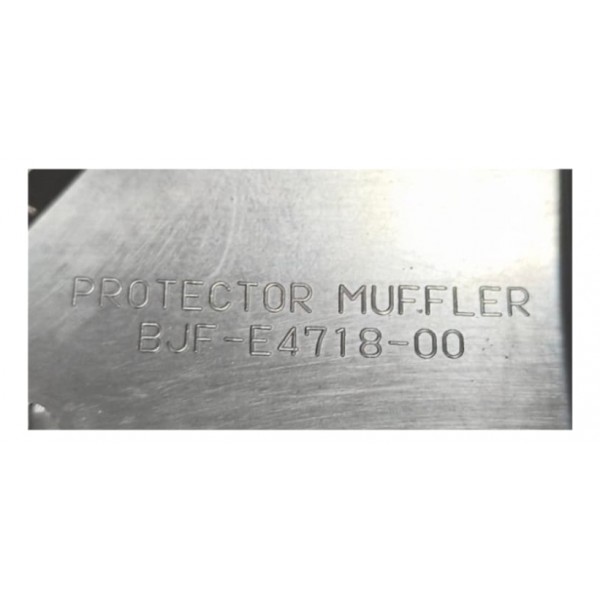 Protetor Capa Do Escapamento Yamaha Fluo 125 Original