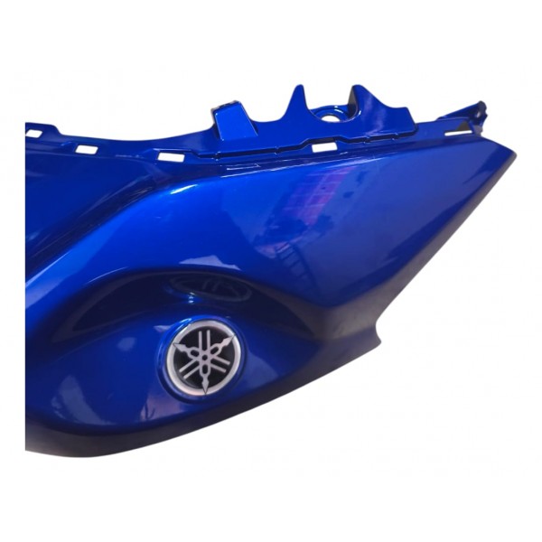 Capa Do Tanque Esquerda Yamaha Fazer 250 Fz25 Original Azul