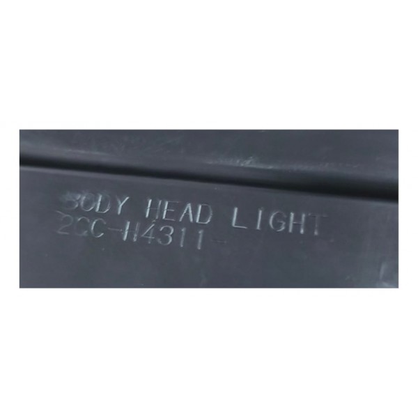 Carenagem Bico Frontal Yamaha Crosser 150 2016 2019 Original Preto