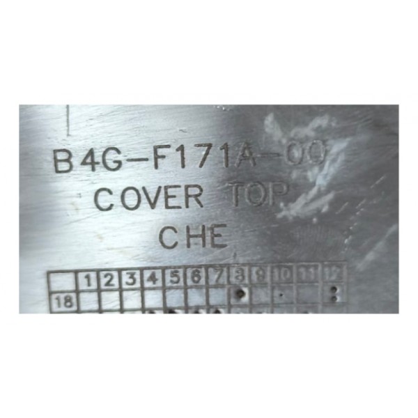 Carenagem Central Tanque Yamaha Fz 15 2023 A 2025  Original Preto